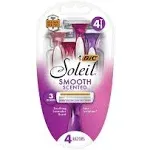 BIC Soleil Twilight Disposable Razor Women 4 Count