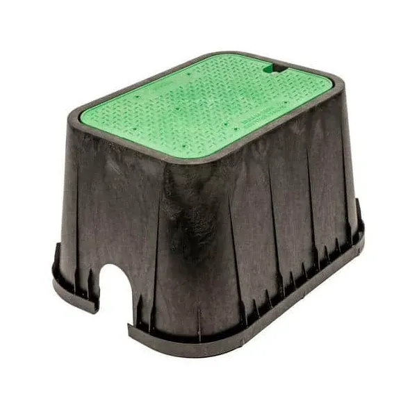 Vigoro 14 in. x 19 in. Rectangular Irrigation Valve Box and Lid