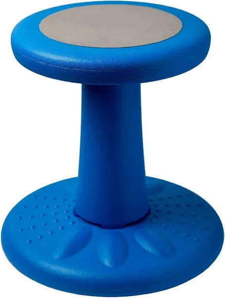 Comfify Active Kids Chair, Blue, 10&#034;, Wobble Chair, Soft Cushion, Non-Slip