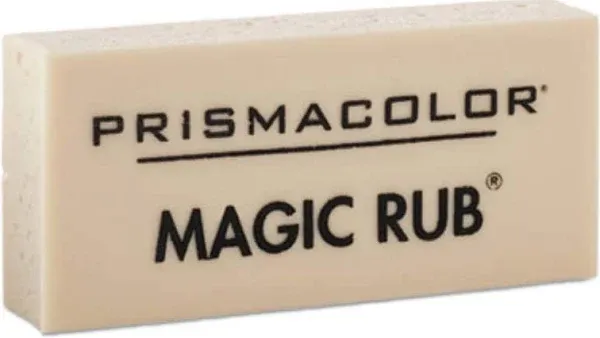 Prismacolor Magic Rub Vinyl Eraser, White