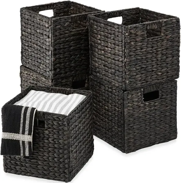 Best Choice Products Hyacinth Storage Baskets Set of 5