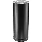 DuraVent 6DVL-06 DVL 6-Inch Double-Wall Black Pipe