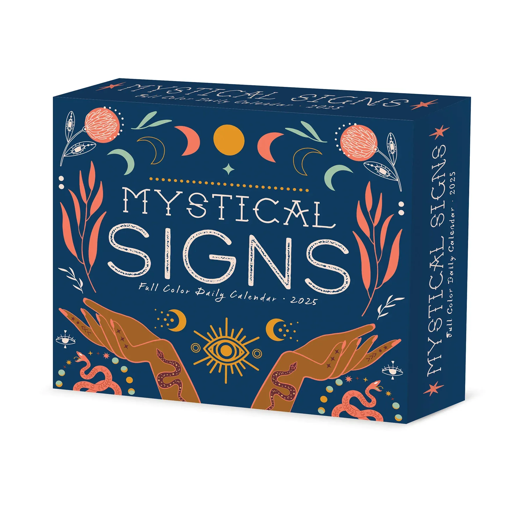 Willow Creek Press Mystical Signs Daily 2025 Box/Desk Calendar (5.86" x 4.72")