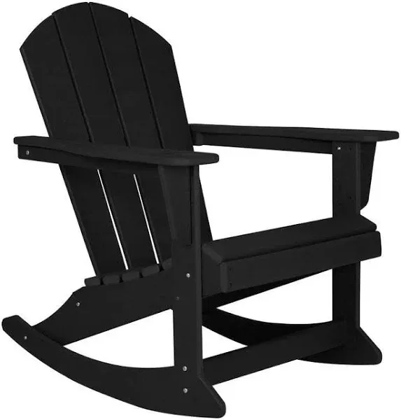 Westin Furniture Outdoor All-Weather Hdpe Rocking Adirondack Chair