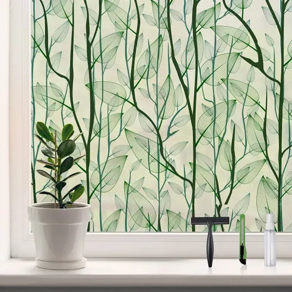 DKTIE Static Cling Decorative Window Film