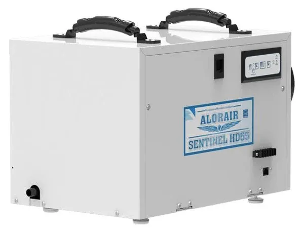 AlorAir Sentinel HD55 White Dehumidifier