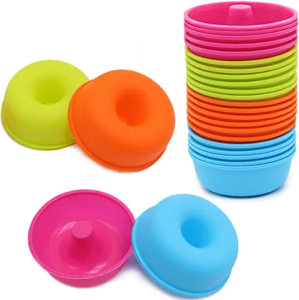 to Encounter 24Pack Silicone Donut Pans