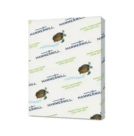 Hammermill Colored Paper, 20 Lb Green Printer Paper, 8.5X 11-1 Ream (500 Sheets)