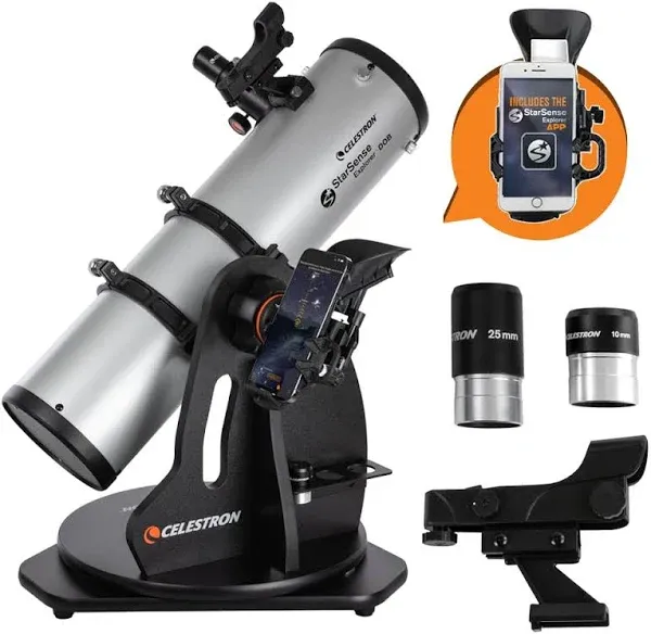 Celestron StarSense 130 Explorer f/5,  5.2&#034; Dobsonian Table Top Telescope #22481