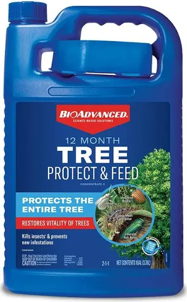 BioAdvanced 12 Month Tree Protect & Feed Concentrate II, 32 OZ