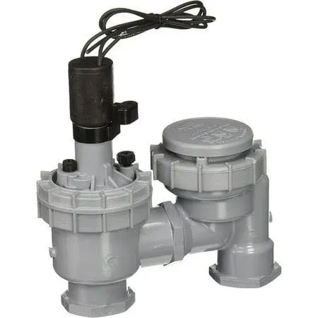 1&#034; Irritrol 2713DPR Electric Anti-Siphon Valve, with flow control. New