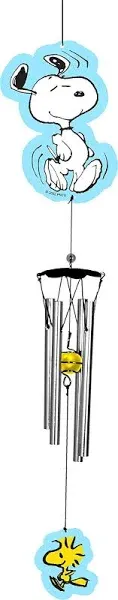 Spoontiques Snoopy Wind Chime - Garden Décor - Decorative Chimes for Yard and Garden Decoration