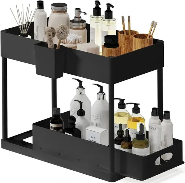 StorageBud 2-Tier Sliding Under Sink Organizer