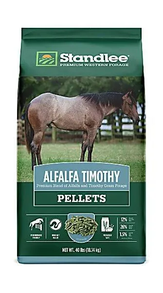 Standlee 1575-30101-0-0 Premium Western Forage Alfalfa/Timothy Pellet