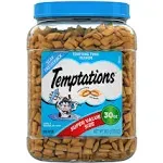 Temptations Crunchy and Soft Cat Treats Tempting Tuna Flavor - 30 oz