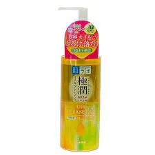 Rohto Hadalabo Gokujyun Oil Cleansing 200ml bottle + 180ml Refill Pouch Set J...