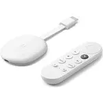 Google GA03131CA Chromecast with Google TV (HD) Snow