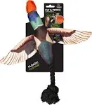 Spunky Pup Fly & Fetch Duck Dog Toy