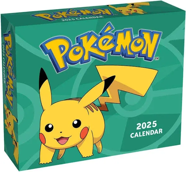 Pokémon 2025 Day-To-Day Calendar