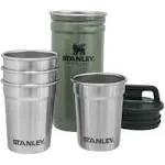 Stanley Adventure Nesting Shot Glass Set Hammertone Green