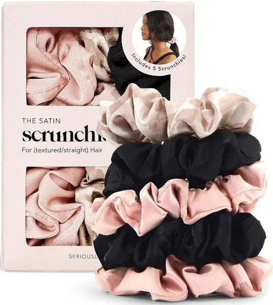 Kitsch Assorted Satin Sleep Scrunchies