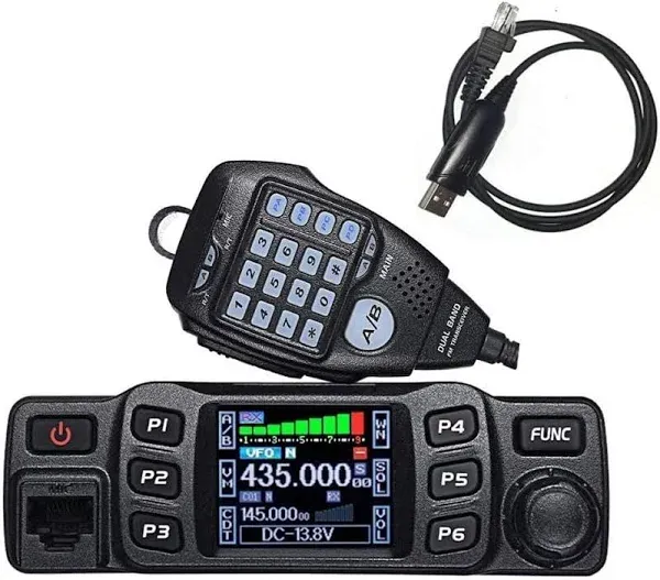 Anytone AT-778UV Dual Band 25W Mobile VHF/UHF Radio Transceiver Brand New