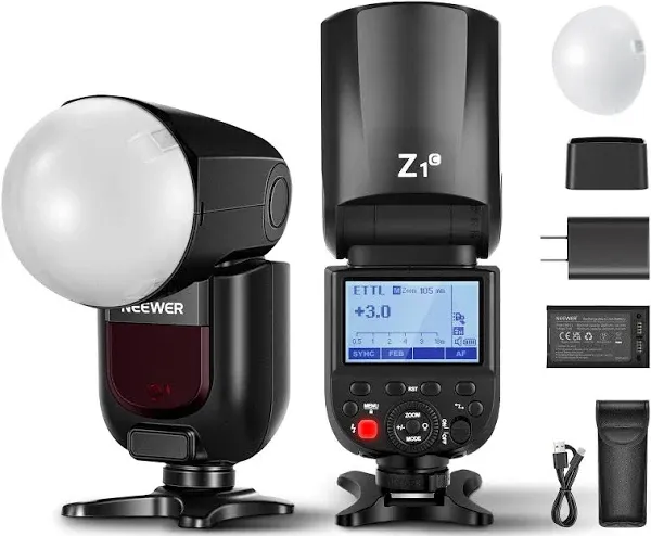 Neewer Z1-S TTL Round Head Flash Speedlite