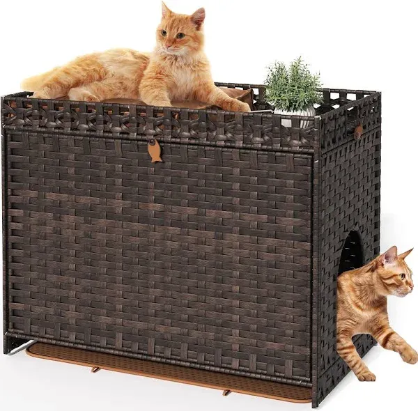 YITAHOME Cat Litter Box Enclosure