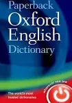 Paperback Oxford English Dictionary