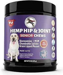 WIZARDPET Mobility Hip & Joint Supplement for Senior Dogs