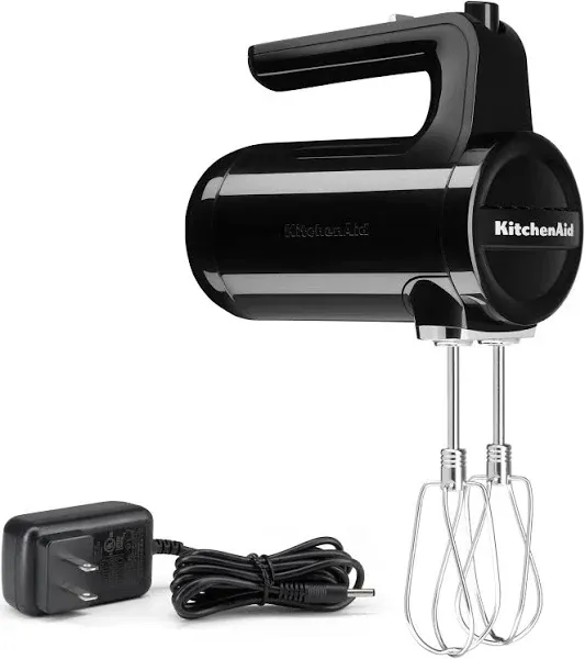 KitchenAid - Cordless 7 Speed Hand Mixer - Empire Red