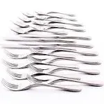 Knork Flatware 20-Piece Glossy 18/10 Stainless Steel Set