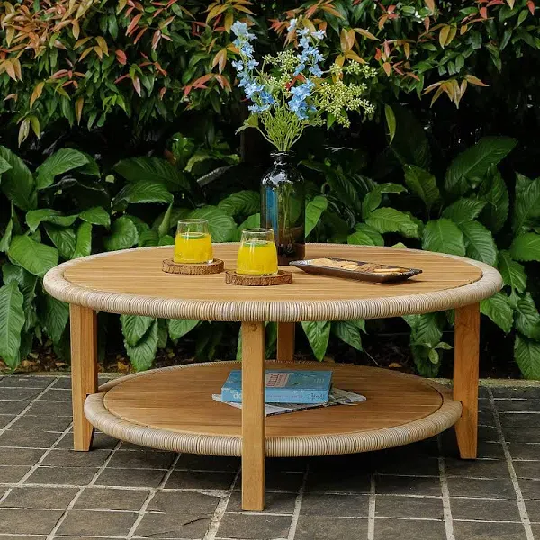 Cambridge Casual Seaside Teak Outdoor Coffee Table