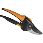 Fiskars Inc Softgrip Bypass Pruner- Black-orange 10.5 Inch.