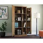 Sauder Select Storage Cabinet in Rural Pine