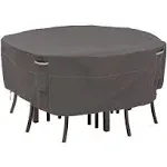 Classic Accessories Ravenna Round Patio Table & Chair Set Cover