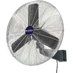 Global Industrial 30 inch 3 Speed Aluminum Industrial Wall Mount Oscillating Fan