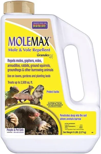 Bonide MoleMax Mole and Vole Repellent Granules