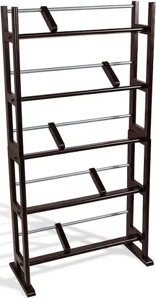 Atlantic Element Media Storage Rack - Holds Up to 230 CDs or 150 DVDs, Contem...