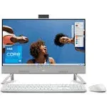 Dell Inspiron 5420 All in One Desktop - 23.8-inch FHD 60 Hz Display, Core i5-1335U, 16GB DDR4 Ram, 1TB Ssd, Intel Iris XE Graphics, Windows 11 Home, 1