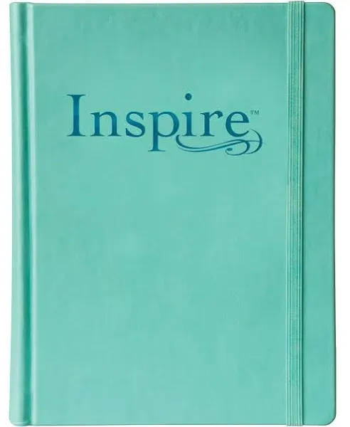 Inspire Bible Large Print NLT (Leatherlike, Multicolor): The Bible for Coloring & Creative Journaling