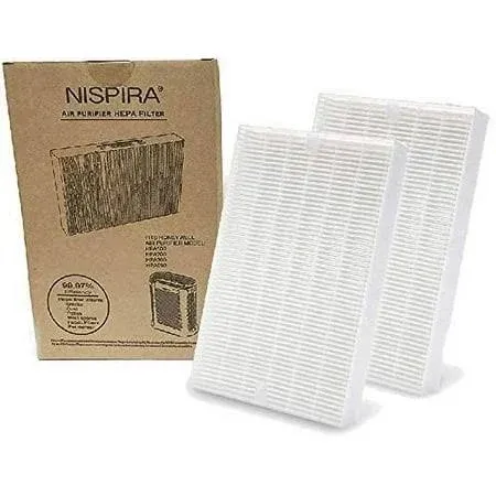 Nispira True HEPA Filter R Replacement Compatible with Honeywell Air Purifier HP