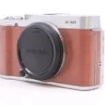 FUJIFILM X-M1 Mirrorless Digital Camera Body - Silver