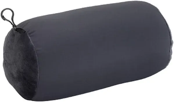 World's Best Wolf Essentials Microbead Bolster Tube Travel Pillow, Compact, Perfect for Plane or Car