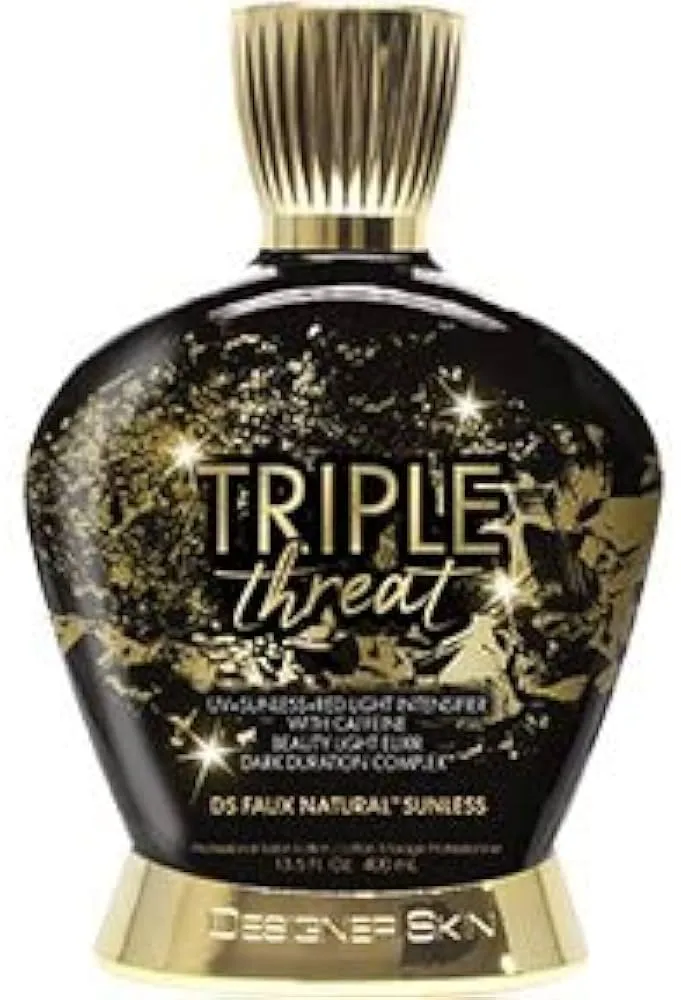 Designer Skin TRIPLE THREAT INTENSIFIER DESIGNER SKIN Tanning Lotion 13.5oz