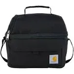 Carhartt Insulated 12 Can Two Compartment Lunch Cooler - Black