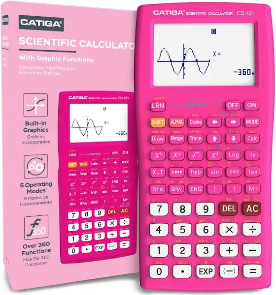 CATIGA Scientific Calculator with Graphic Functions Multiple Modes with Intuitive Interface CS-121B