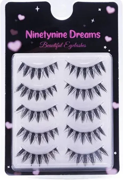 5 Pairs Bunny Ear Lashes