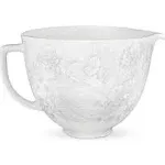 KitchenAid 5 Quart Whispering Floral Ceramic Bowl