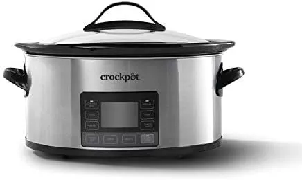 Crock-Pot Mytime Technology 6 Quart Programmable Slow Cooker and Food Warmer wit